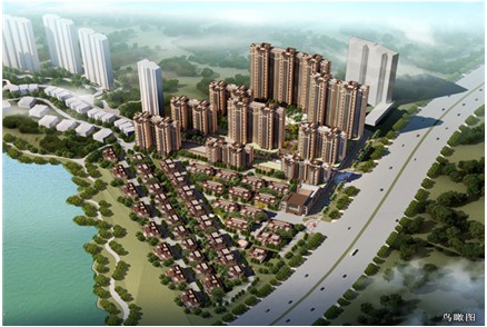 翡翠湾-全景效果图