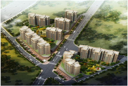 晋江新天地－全景效果图